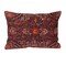 Nassau Collection Floral Tapestry Rectangular Throw Pillow - 20" - Red and Blue